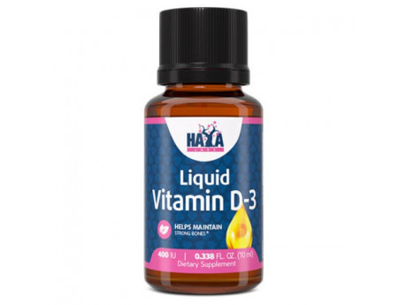 Liquid Vitamin D-3 400 IU Haya Labs (10 мл)