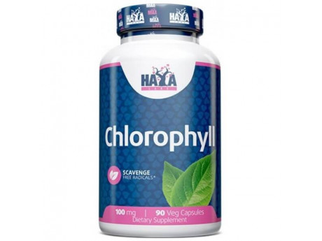 Chlorophyll 100 мг Haya Labs (90 вег капсул)