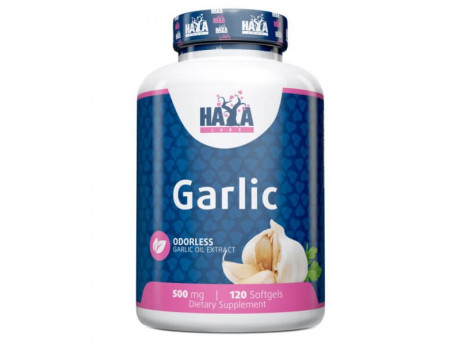 Odorless Garlic 500 мг Haya Labs (120 капсул)