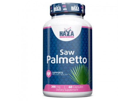 Saw Palmetto 200 мг Haya Labs (60 капсул)