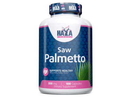 Saw Palmetto 550 мг Haya Labs (100 капсул)