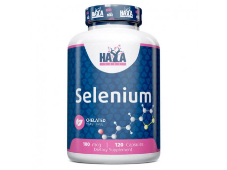 Selenium 100 мкг Haya Labs (120 капсул)