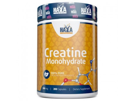 Sports Creatine Monohydrate 500 мг Haya Labs (200 капсул)