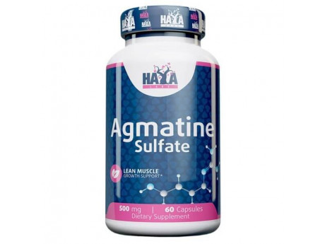 Agmatine Sulfate 500 мг Haya Labs (60 капсул)