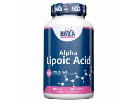 Alpha Lipoic Acid Time Release 600 мг Haya Labs (60 таблеток)