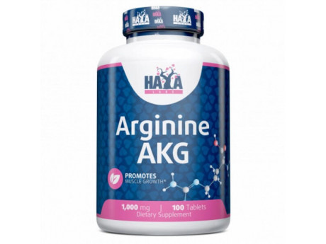Arginine AKG 1000 мг Haya Labs (100 капсул)