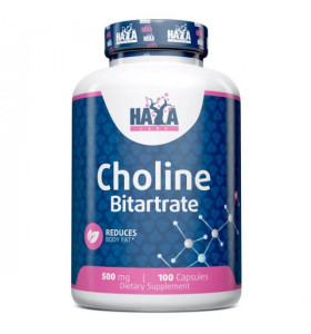 Choline Bitartrate 500 мг Haya Labs (100 капсул)