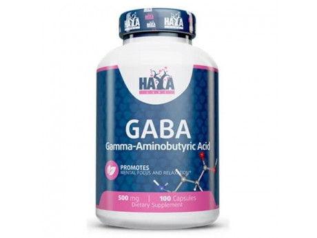Gaba 500 мг Haya Labs (100 капсул)