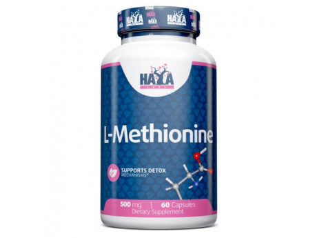 L-Methionine 500 мг Haya Labs (60 капсул)