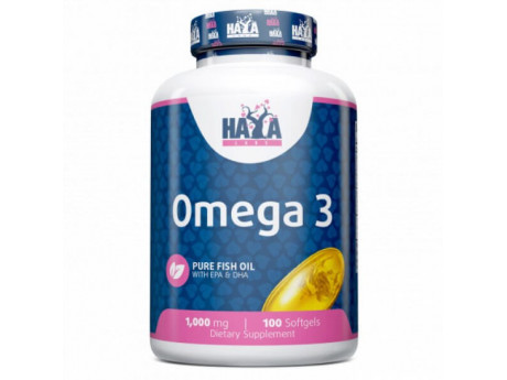 Omega 3 1000 мг Haya Labs (100 капсул)