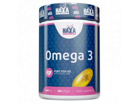 Omega 3 1000 мг Haya Labs (200 капсул)