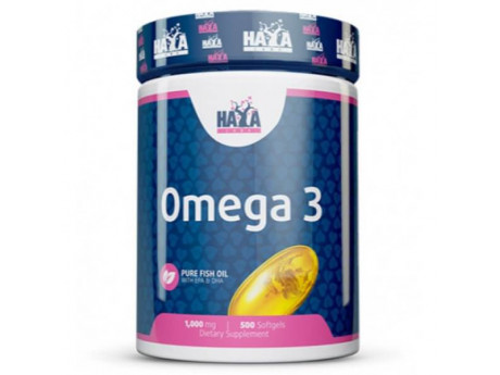 Omega 3 1000 мг Haya Labs (500 капсул)