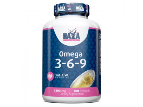 Omega 3-6-9 Haya Labs (100 капсул)