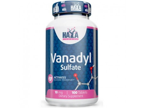 Vanadyl Sulfate 10 мг Haya Labs (100 таблеток)