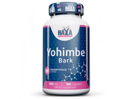 Yohimbe Bark 500 мг Haya Labs (100 капсул)