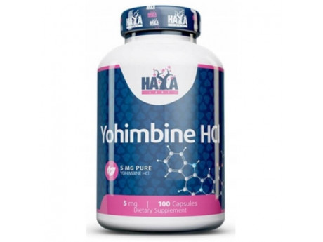 Yohimbine HCL 5 мг Haya Labs (100 капсул)