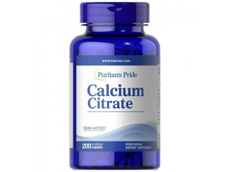 Calcium Citrate 200 мг Puritan's Pride (200 капсул)