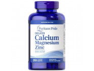Chelated Calcium Magnesium Zinc Puritan's Pride (250 капсул)