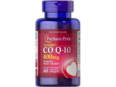 CO Q-10 400 мг Puritan's Pride (60 капсул)