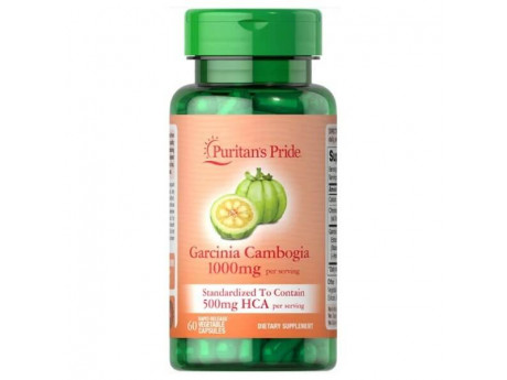 Garcinia Cambogia 500 мг Puritan's Pride (60 капсул)