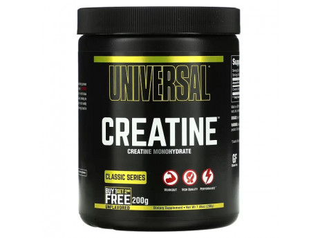 Creatine Powder Universal Nutrition (200 грамів)