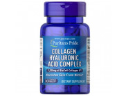 Collagen Hyaluronic Acid Complex Puritan's Pride (30 таблеток)