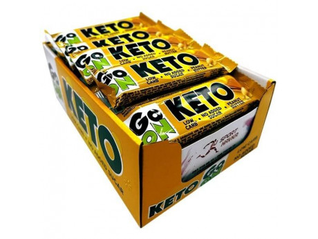Упаковка батончиков Keto Bar Go On (24 штуки)