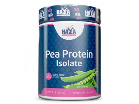 100% All Natural Pea Protein Isolate Haya Labs (454 грамів)
