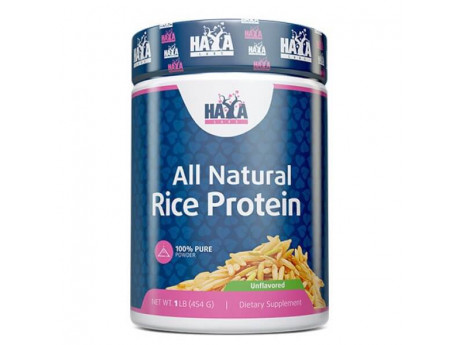 100% All Natural Rice Protein Haya Labs (454 грамм)