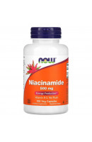 Niacinamide 500 мг NOW (100 вег капсул)