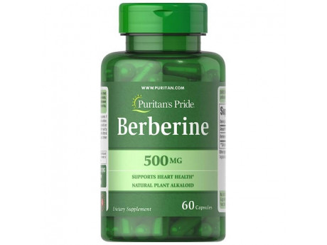 Berberine 500 мг Puritan's Pride (60 капсул)