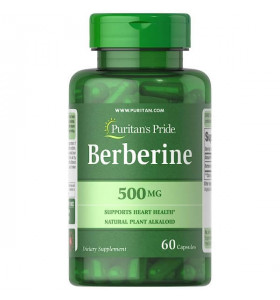 Berberine 500 мг Puritan's Pride (60 капсул)
