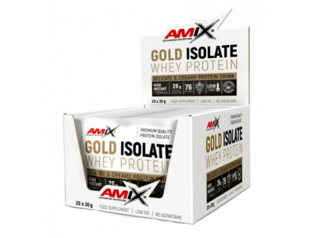 Gold Whey Protein Isolate Amix (20 штук по 30 грамів)