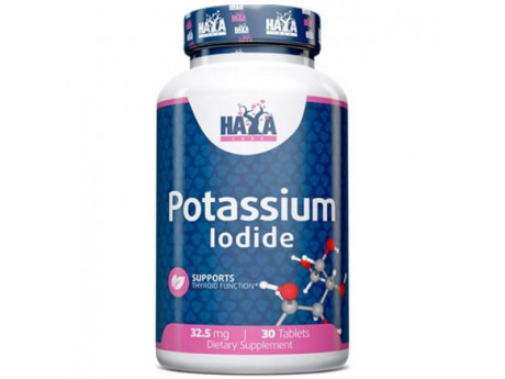 Potassium Iodide 32.5 мг Haya Labs (30 таблеток)