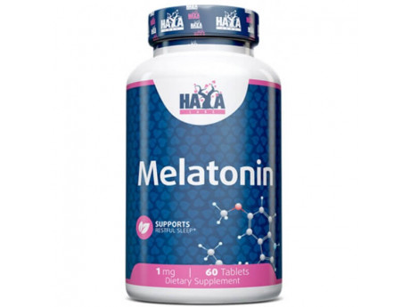 Melatonin 1 мг Haya Labs (60 таблеток)