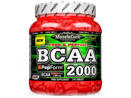 BCAA with PepForm Amix (240 таблеток)