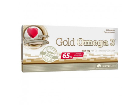 Gold Omega-3 65% Olimp (60 капсул)