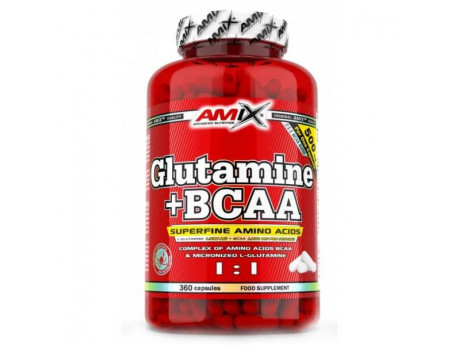 L-Glutamine + BCAA Amix (360 капсул)