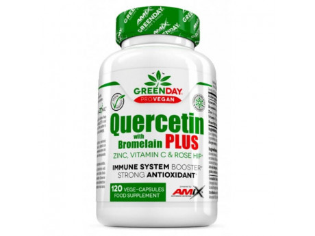 Quercetin with Bromelain Plus Amix (120 вег капсул)