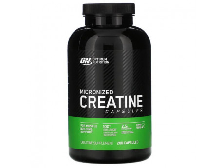 Creatine Capsules 2500 (UK) Optimum Nutrition (200 капсул)