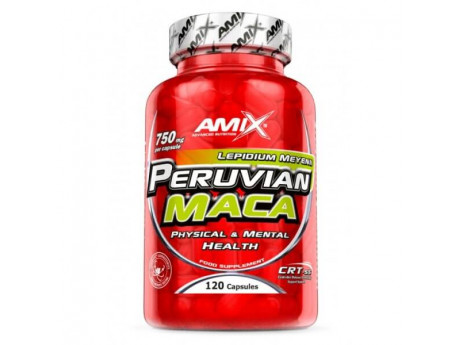 Peruvian MACA 750 мг Amix (120 капсул)