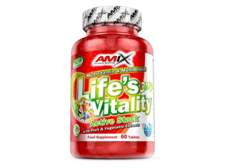 Life's Vitality Active Stack Amix (60 таблеток)