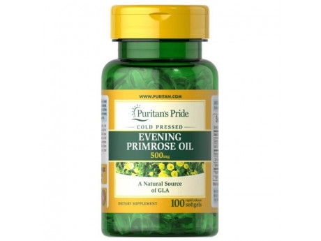 Evening Primrose Oil 500 мг with GLA Puritan's Pride (100 капсул)