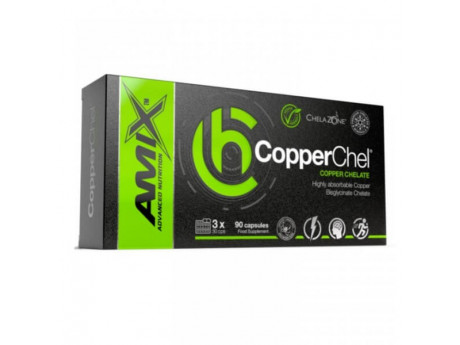 CopperChel Copper Bisglycinate Chelate Amix (90 вег капсул)