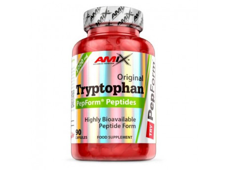 Tryptophan PepForm Peptides 500 мг Amix (90 капсул)