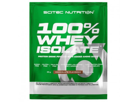 100% WHEY ISOLATE Scitec Nutrition (25 грамм)