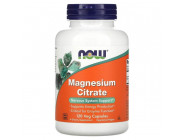 Magnesium Citrate NOW (120 вег капсул)