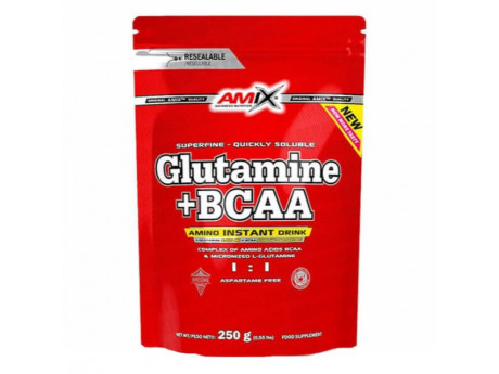L-Glutamine + BCAA Amix (250 грамів)