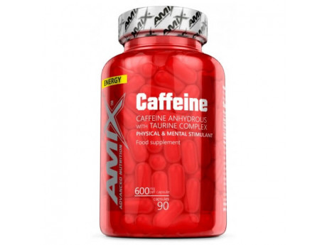 Caffeine 200 мг with Taurine Amix (90 капсул)