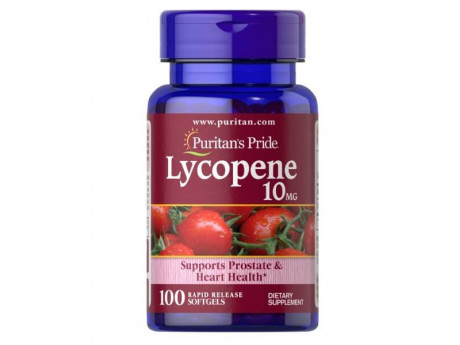 Lycopene 10 мг Puritan's Pride (100 капсул)